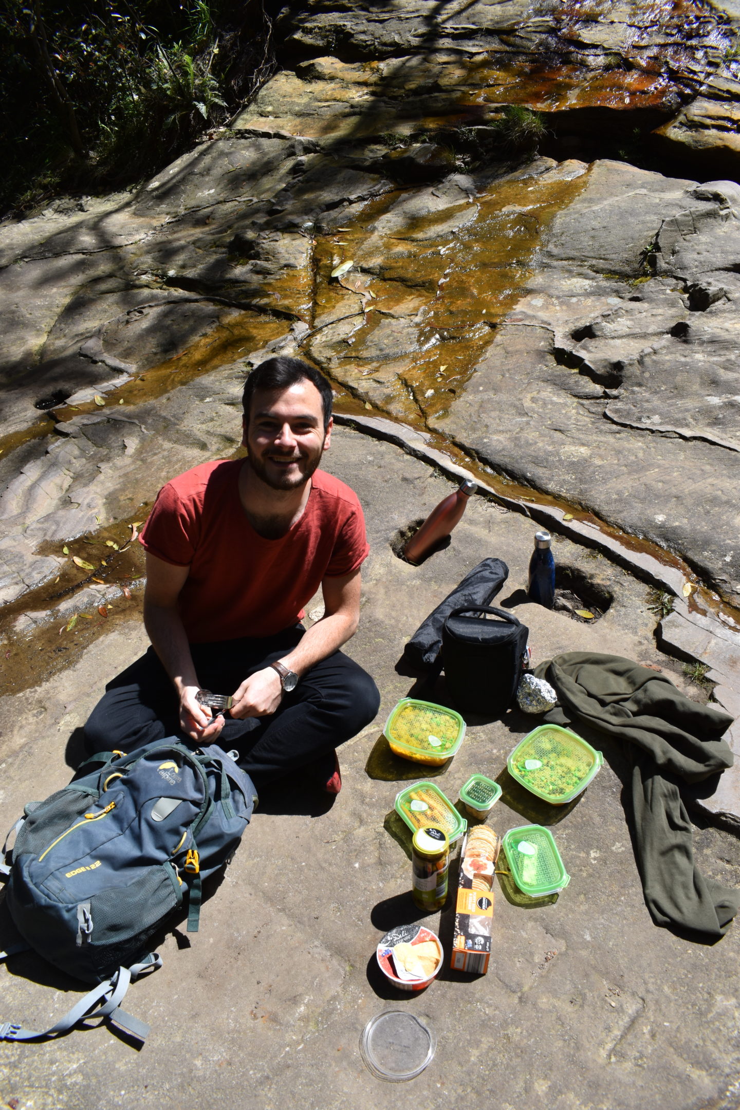 Picnic time at the Blue Mountains