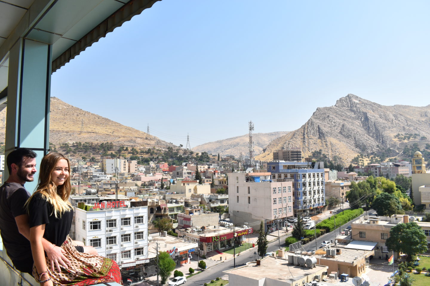 The view over Duhok City