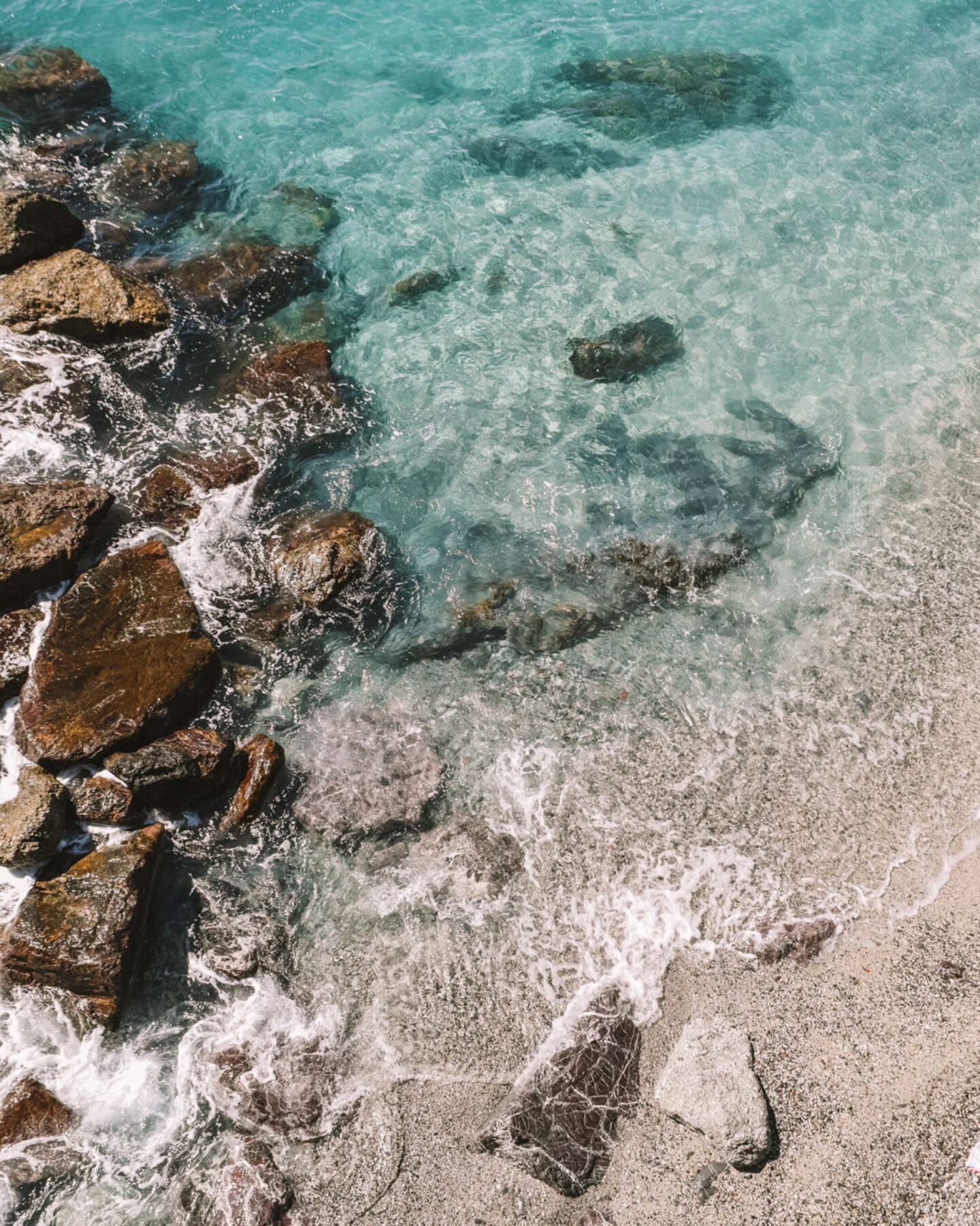 Monterosso al Mare the blue sea