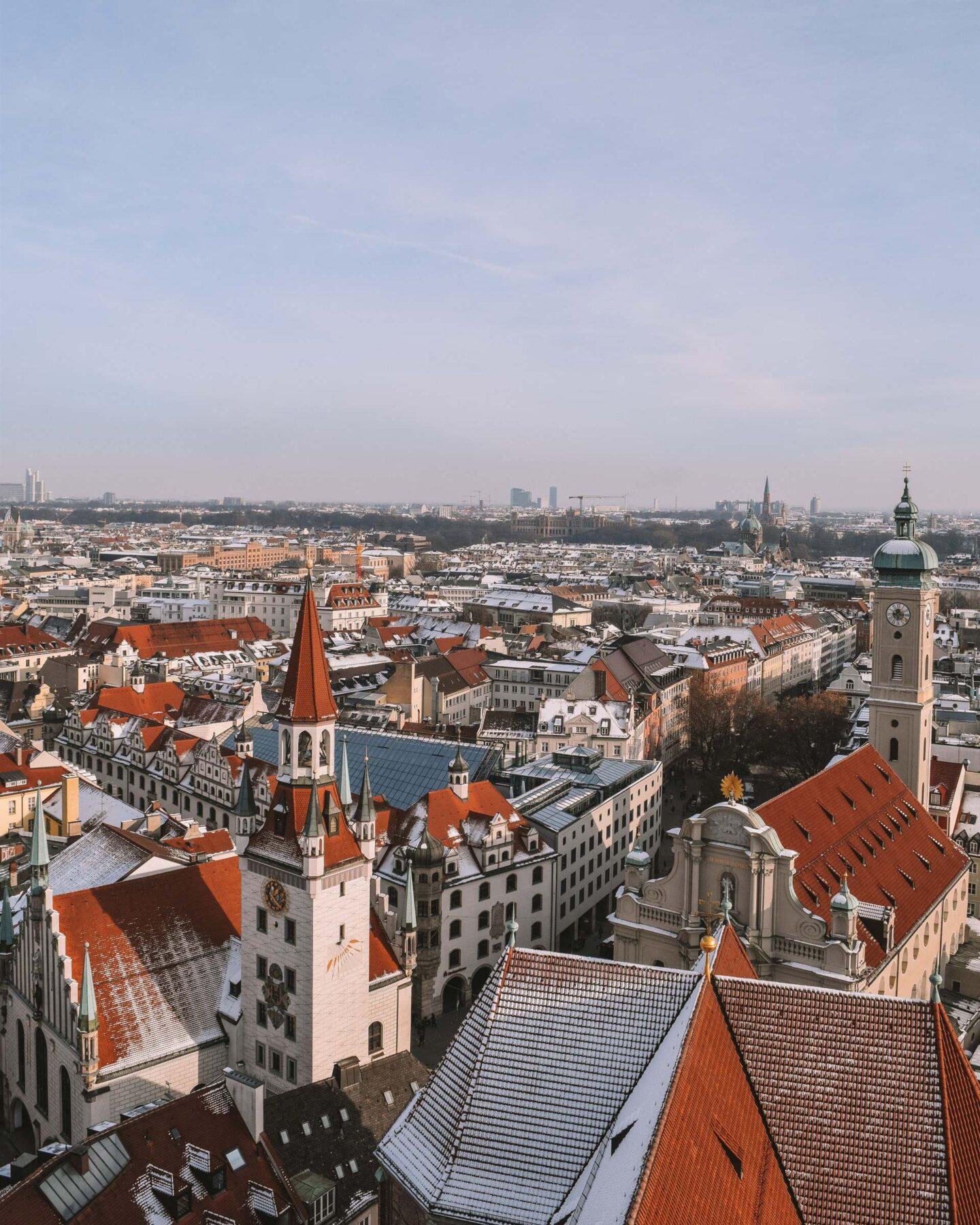 Best Christmas Markets in Europe in 2023 - Visit Munich - View over St Peter’s Church Tower