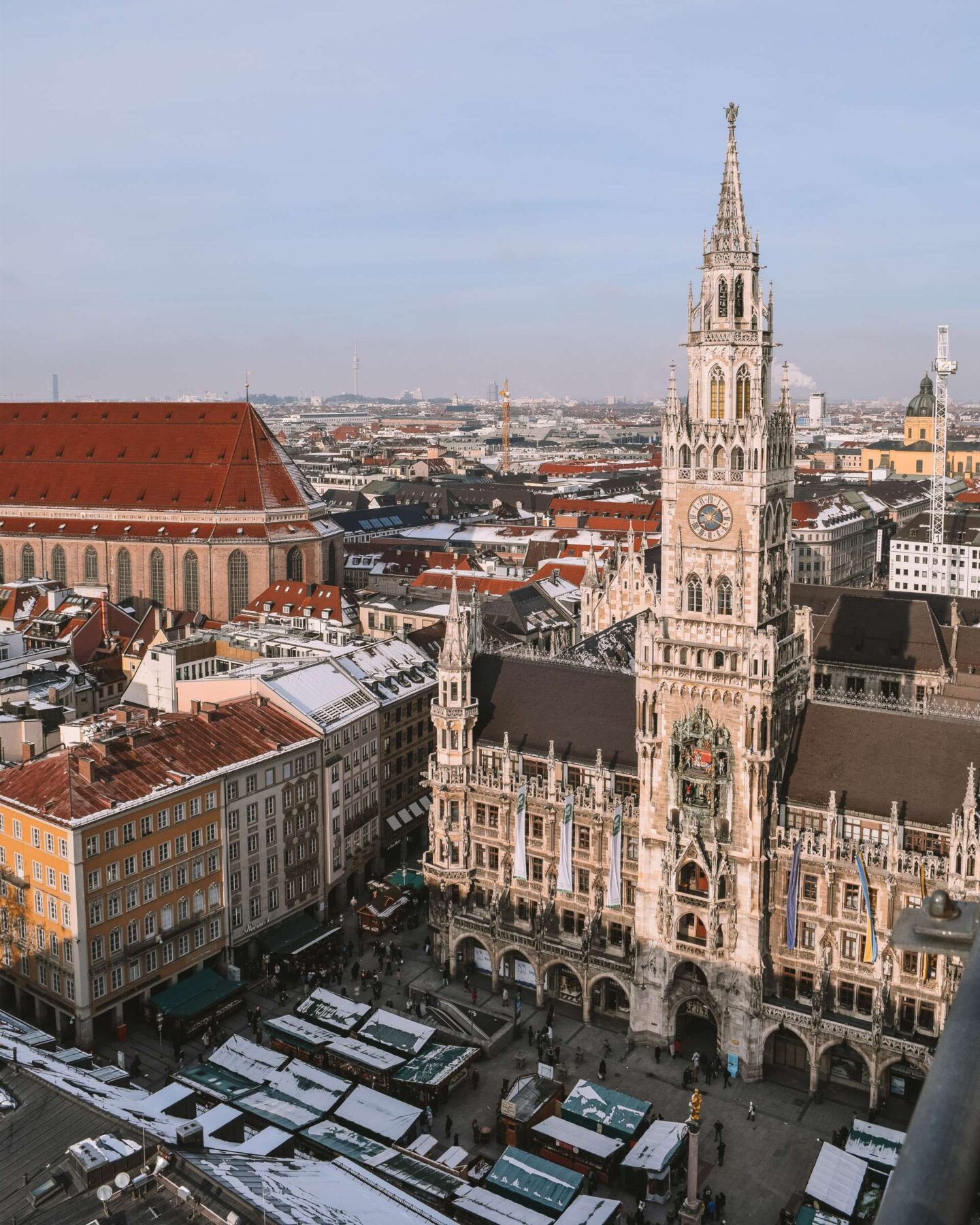 Best Christmas Markets in Europe in 2023 - Visit Munich - View over St Peter’s Church Tower