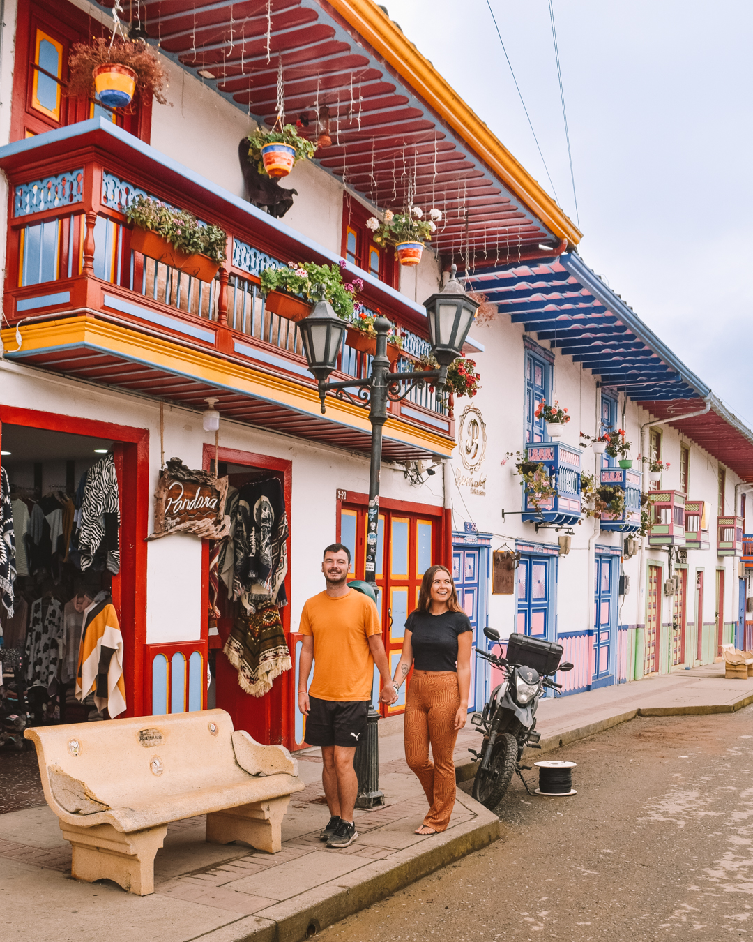 Visit Colombia, the town of Salento, travelling to Colombia
