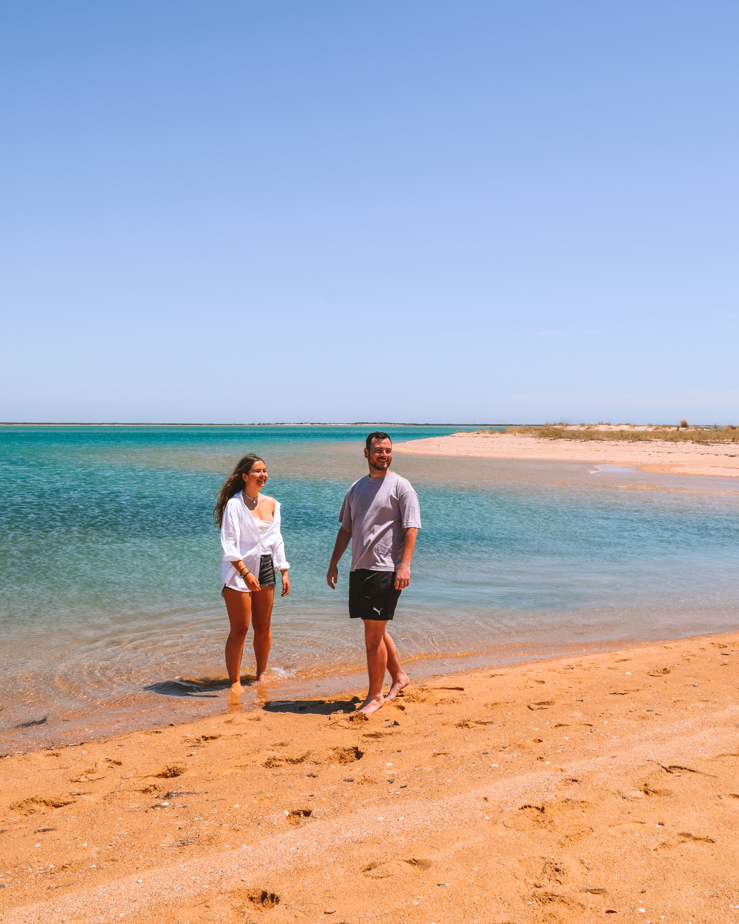 One of the best spots to visit in the Algarve, Praia Da Barrinha 