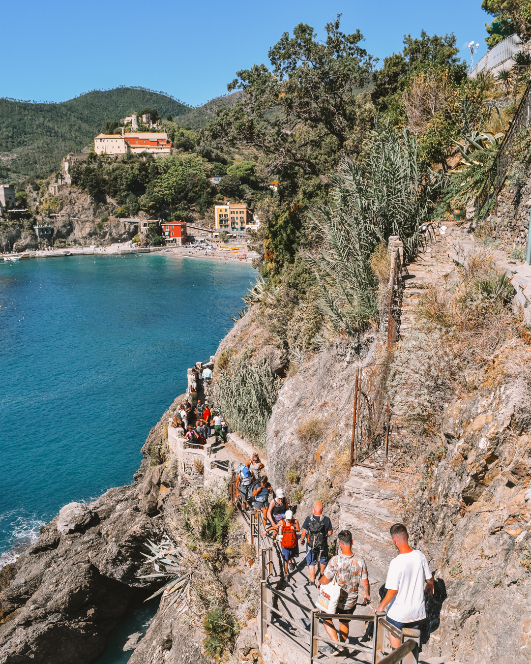 Hiking between the Cinque Terre towns