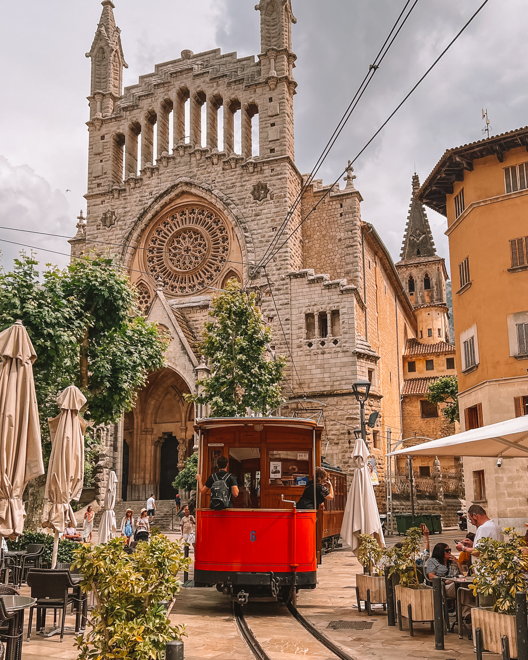 Ride the vintage train to Soller from Plama, Mallorca