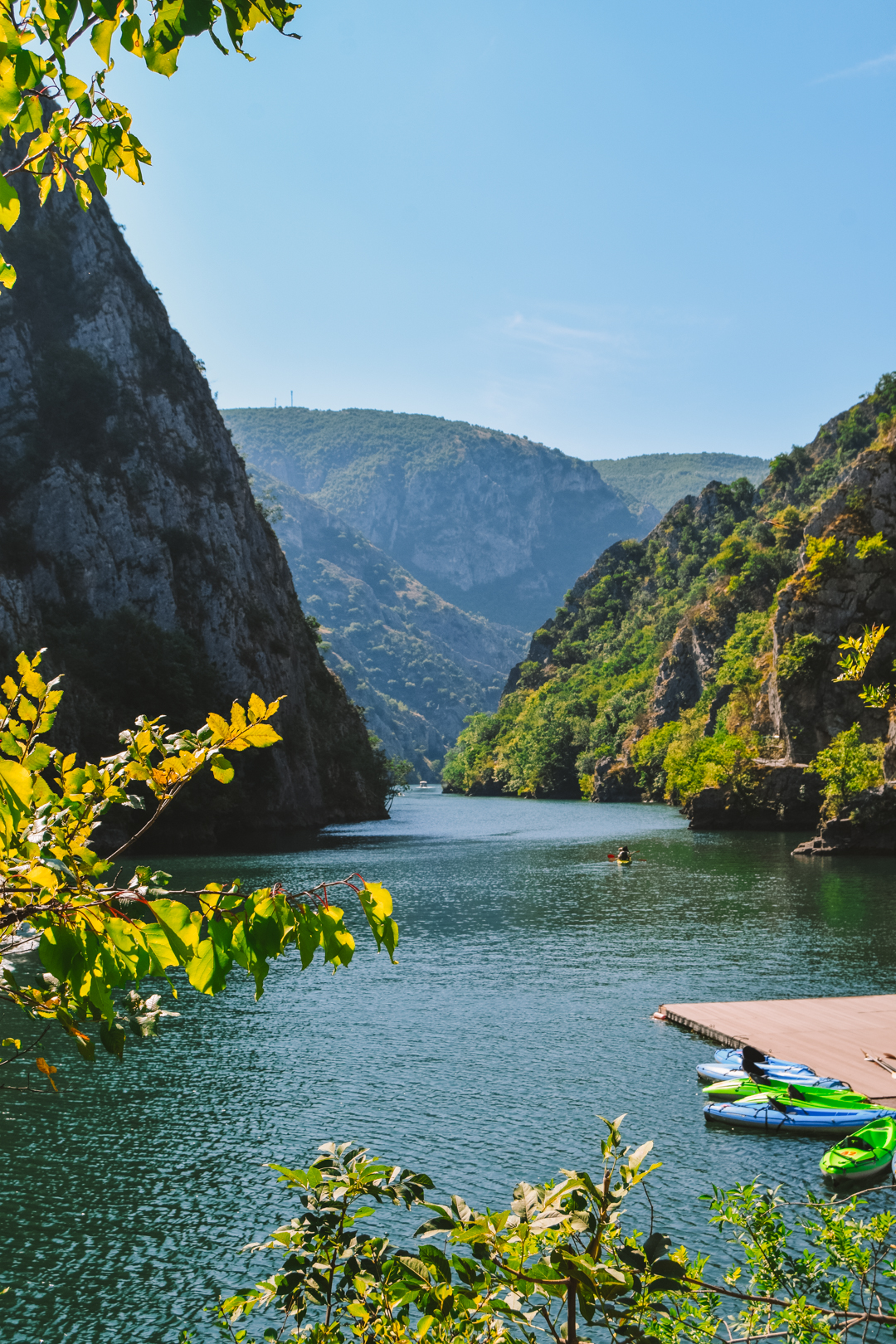 Go on a day trip to Matka Canyon