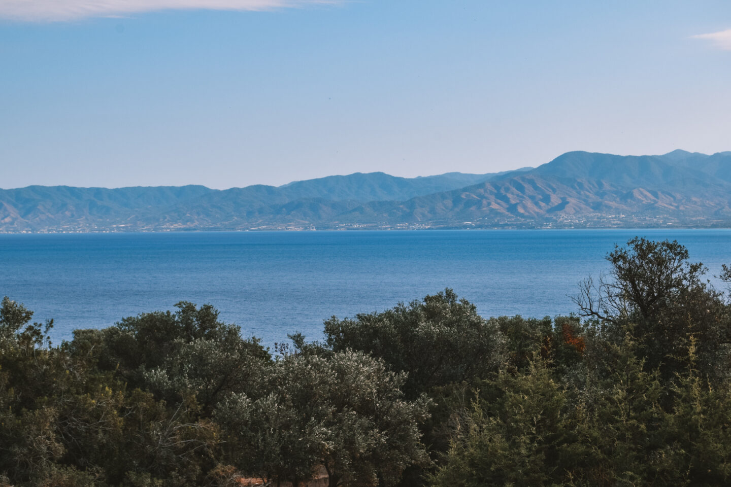 View over the sea in Paphos, Cyprus