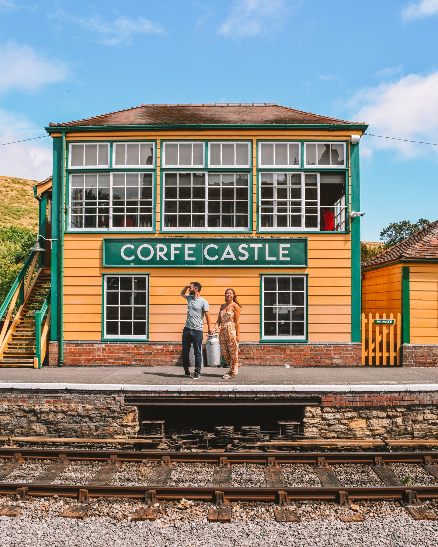 Corfe Castle Train Station