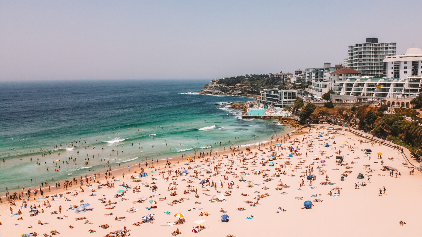 Top Instagram spots in Sydney - Bondi Beach