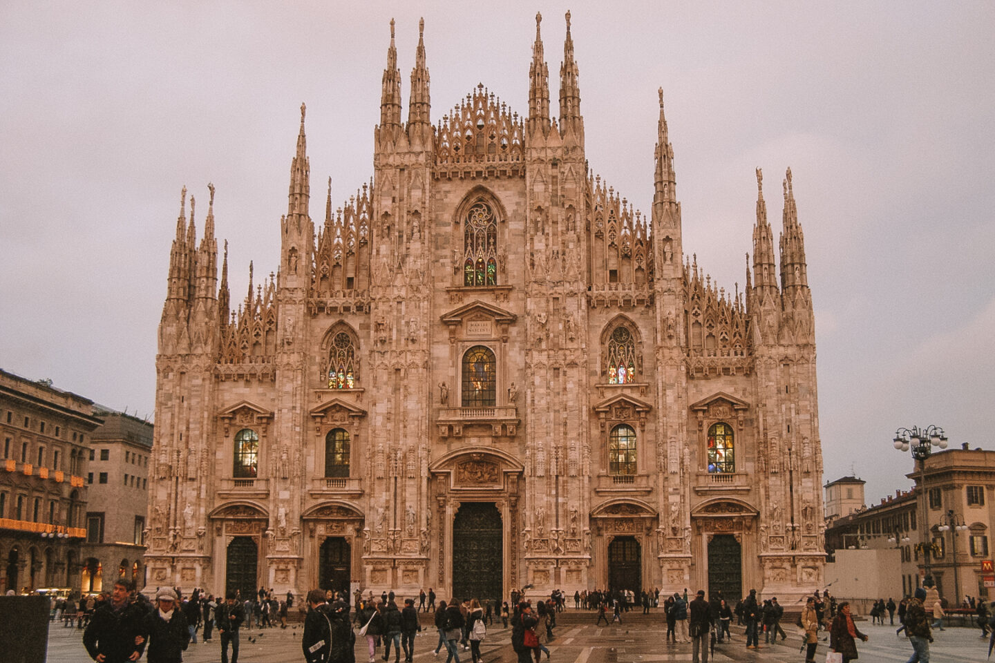 Duomo di Milano from the front