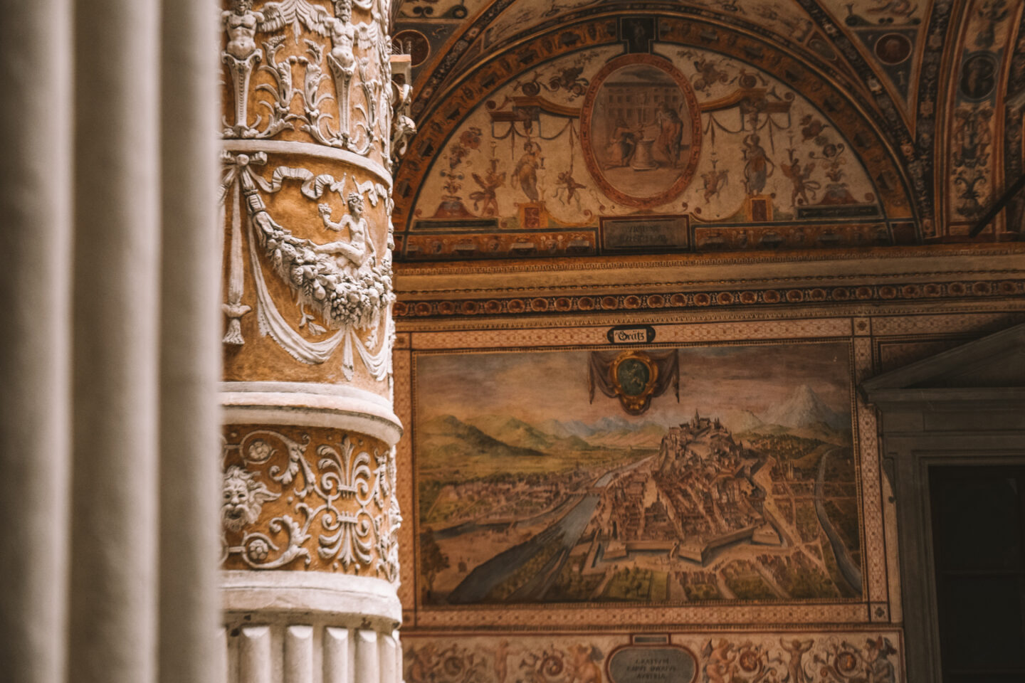 The art at Palazzo Vecchio