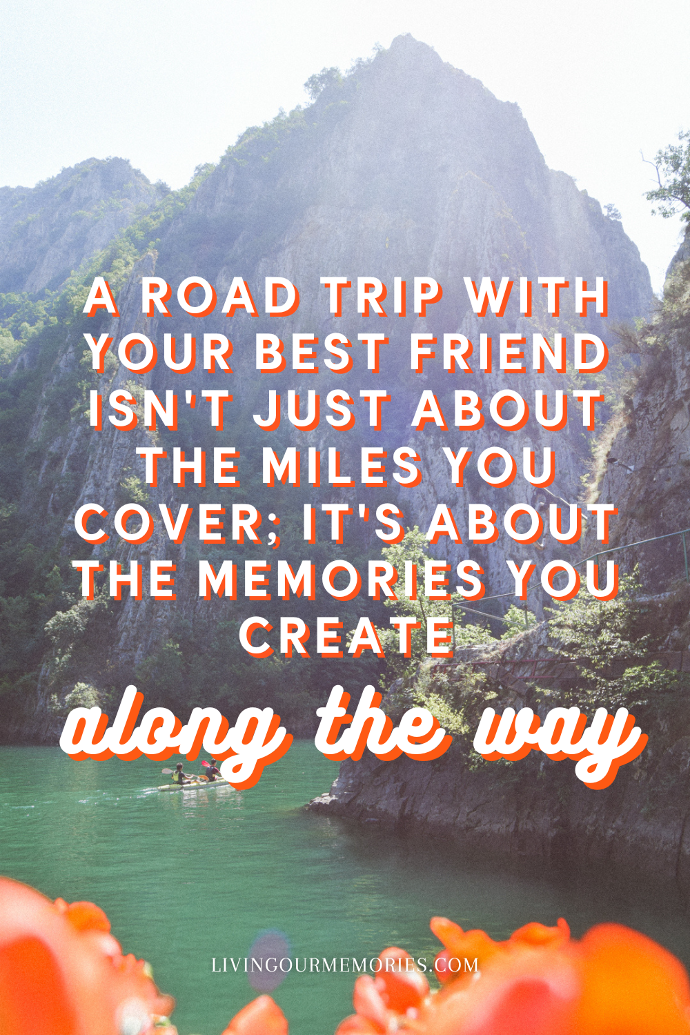 A road trip with your best friend isn't just about the miles you cover; it's about the memories you create along the way.