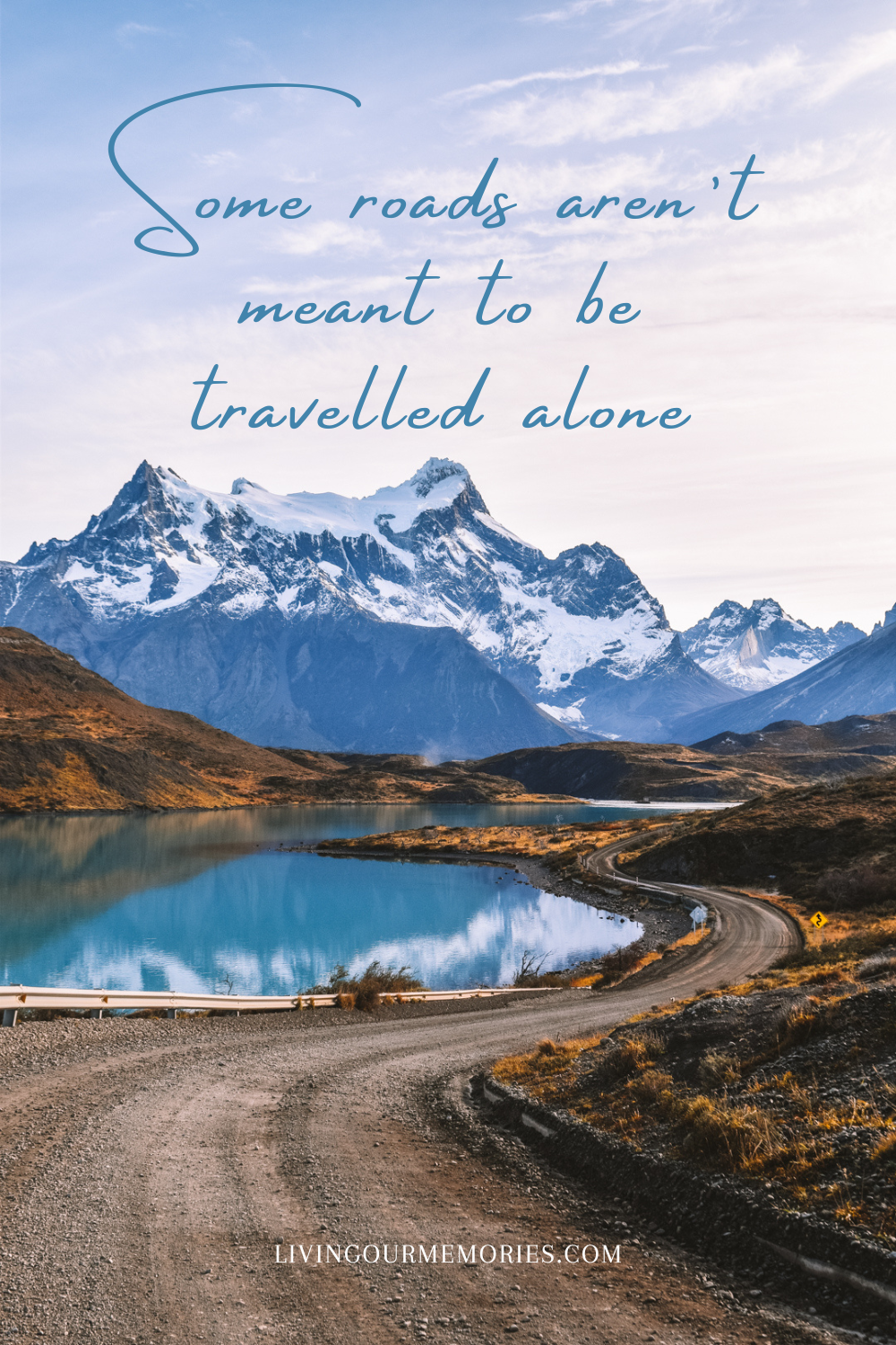 Some roads aren't meant to be travelled alone.