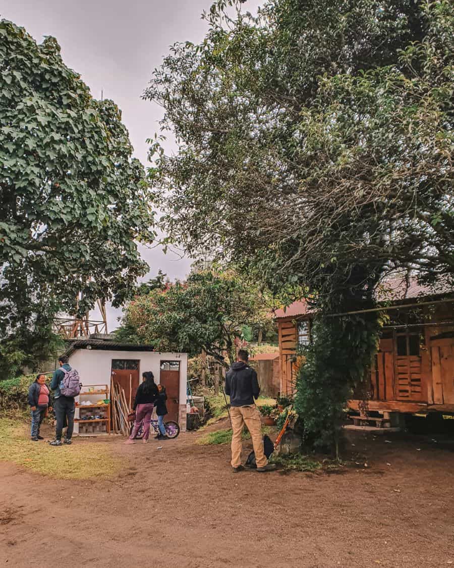 The little shop where you can buy any last minute things before hiking