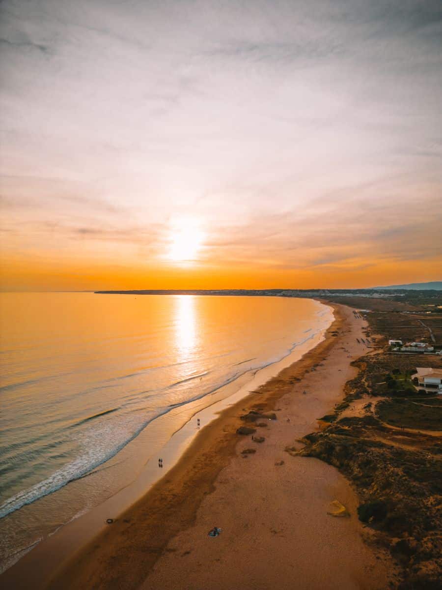 Sunset in the Algarve, Portugal