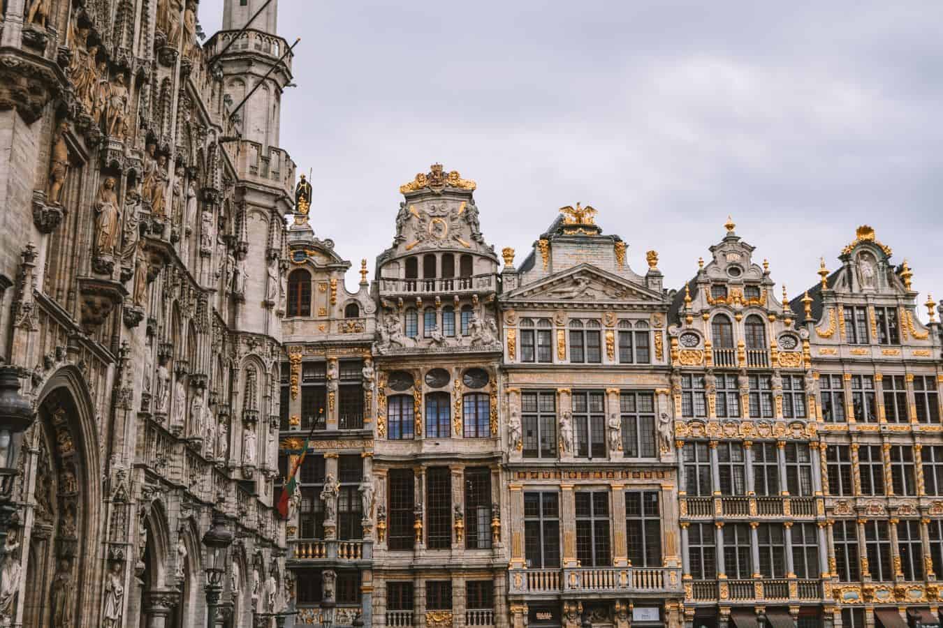 Grand-Place de Bruxelles the beautiful buildings 