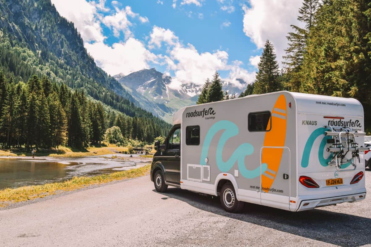 Roadsurfer campervan in Liechtenstein