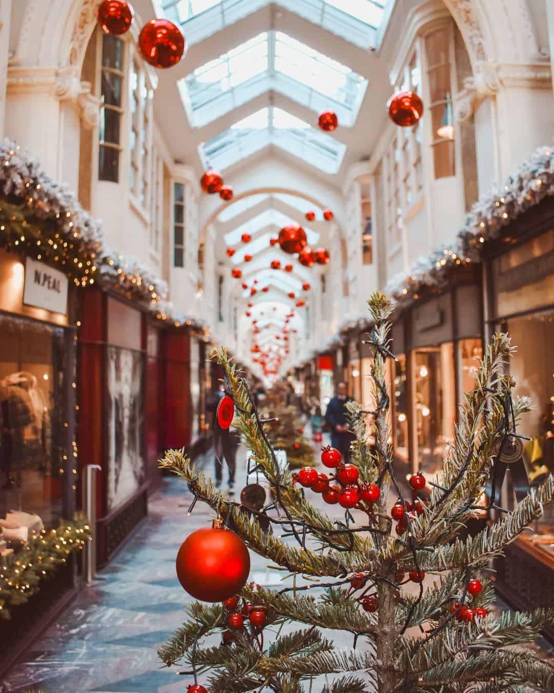 Burlington Arcade at Christmas, London