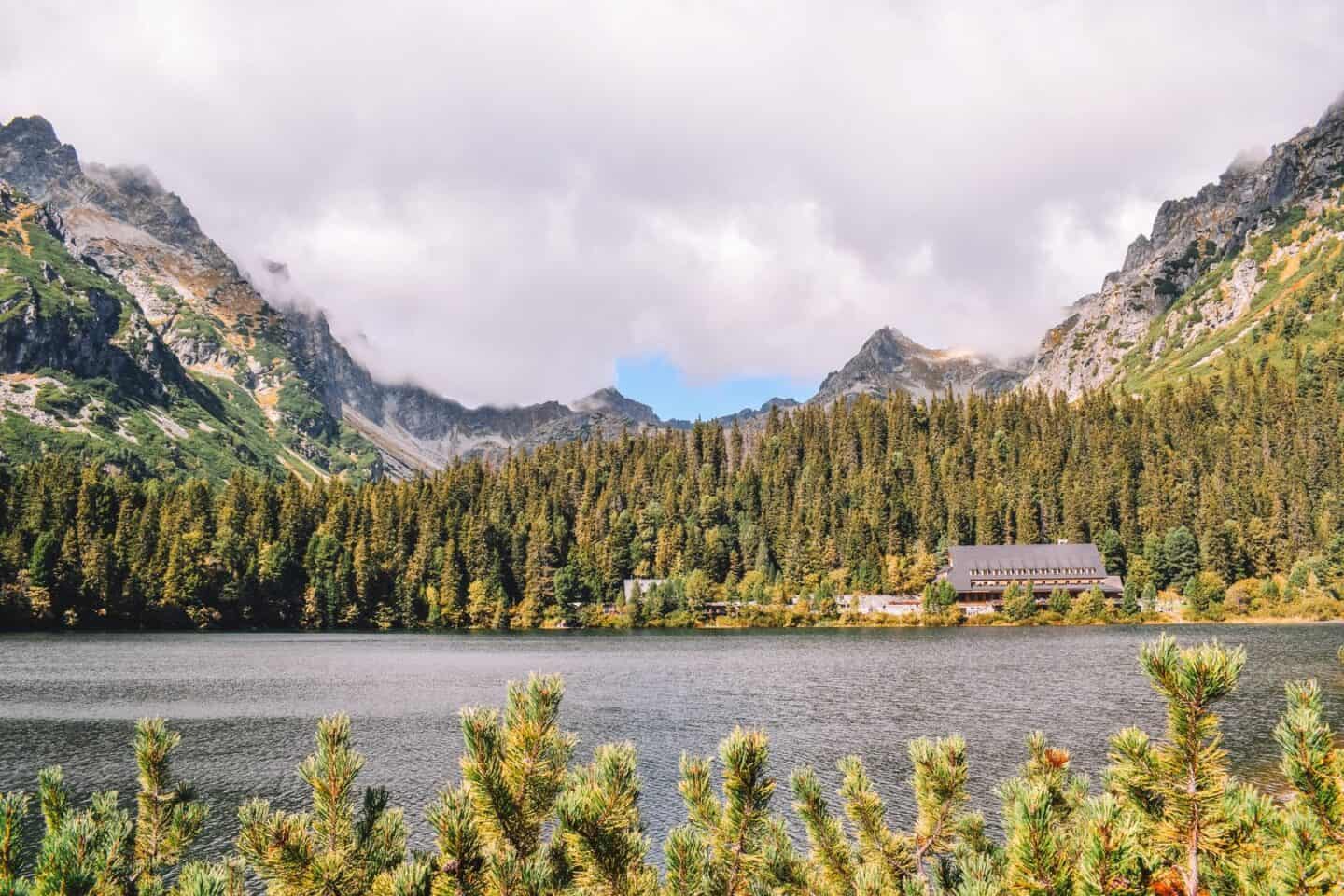 Popradské pleso in the Tatras Mountains
