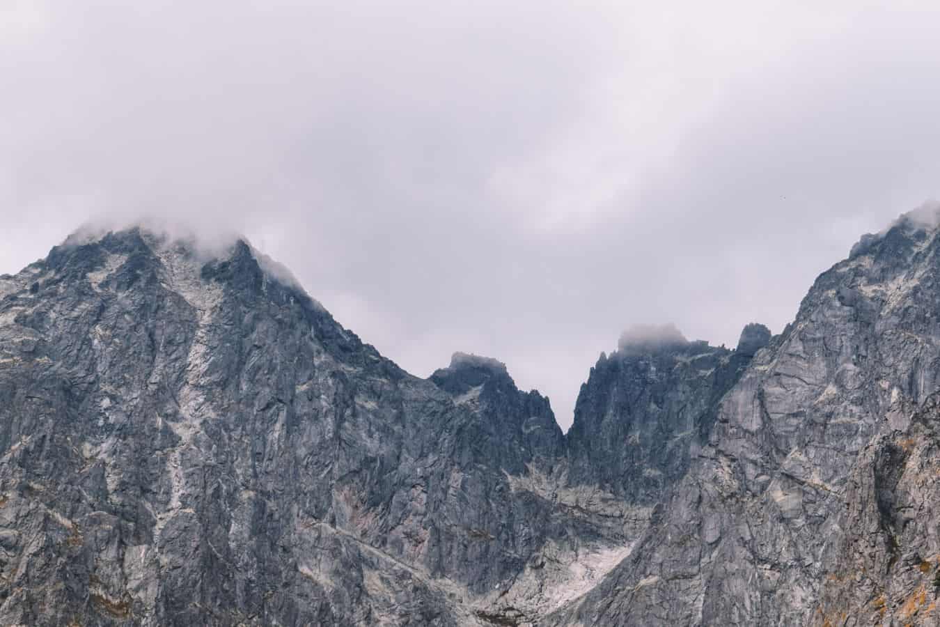 Mountains in lomnicky stit