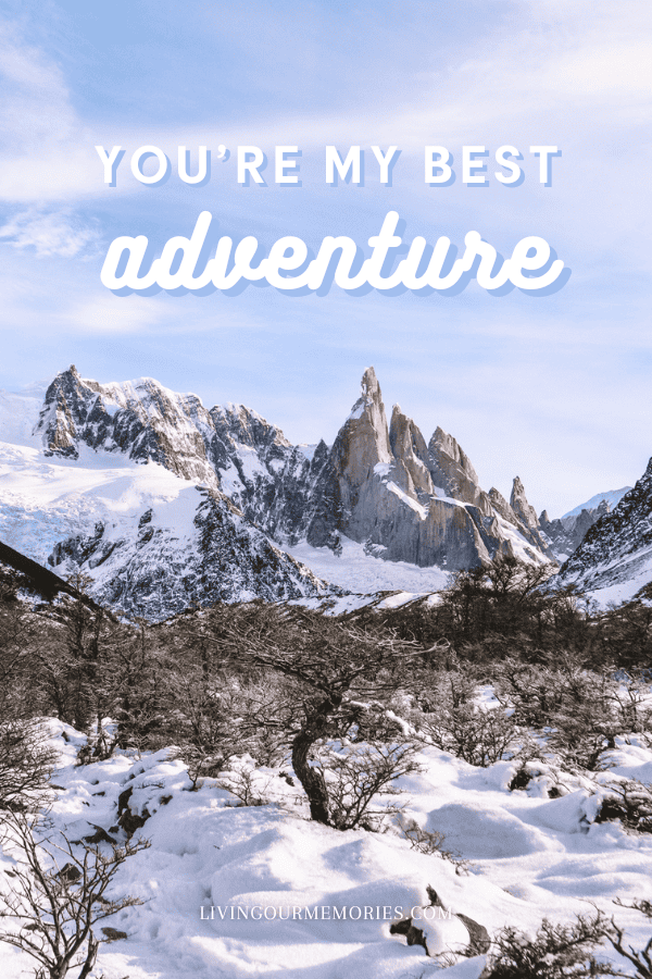 101 Most Inspiring Couple Travel Quotes for Instagram - You're my best adventure